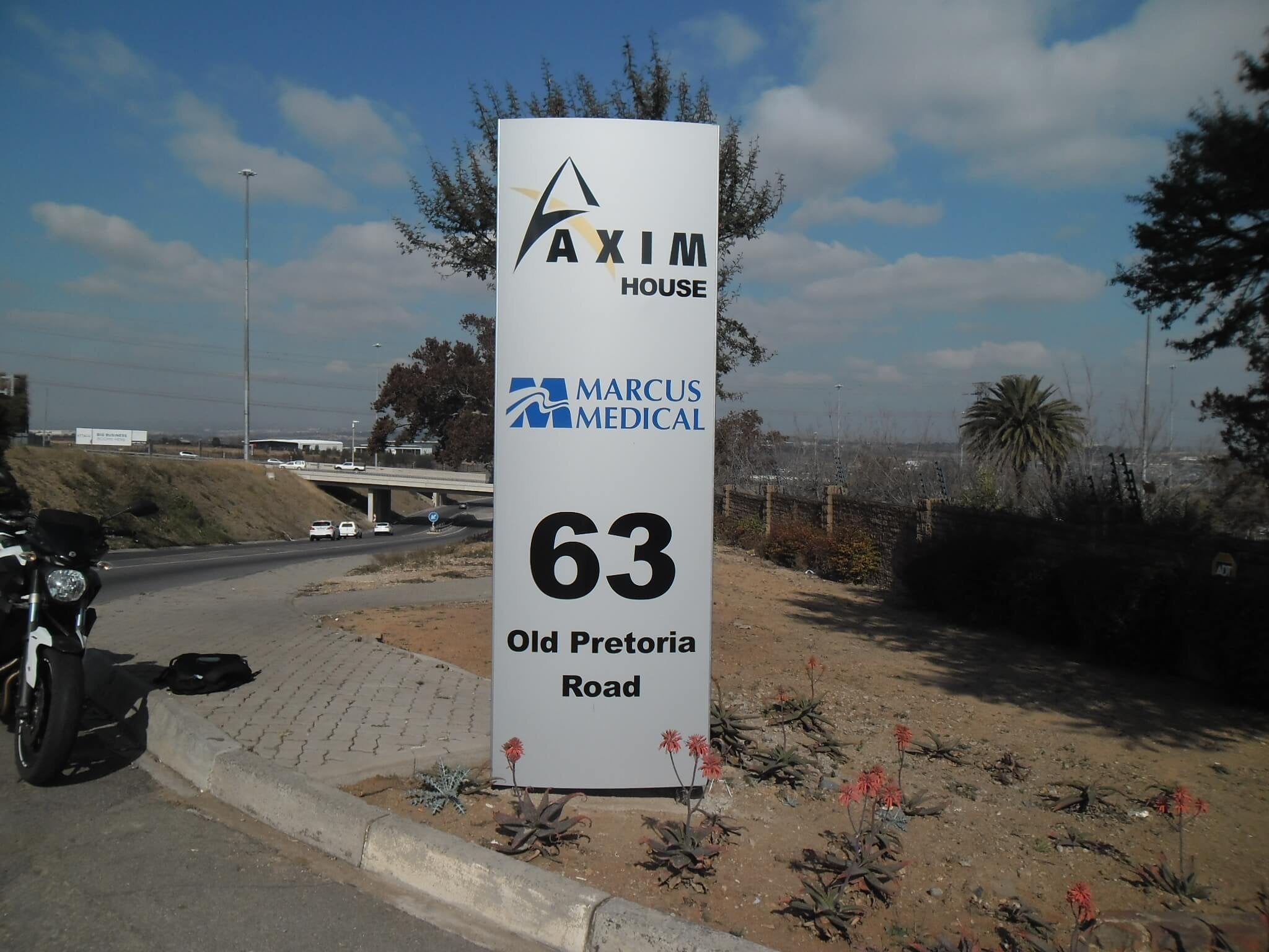 Pavement Sign