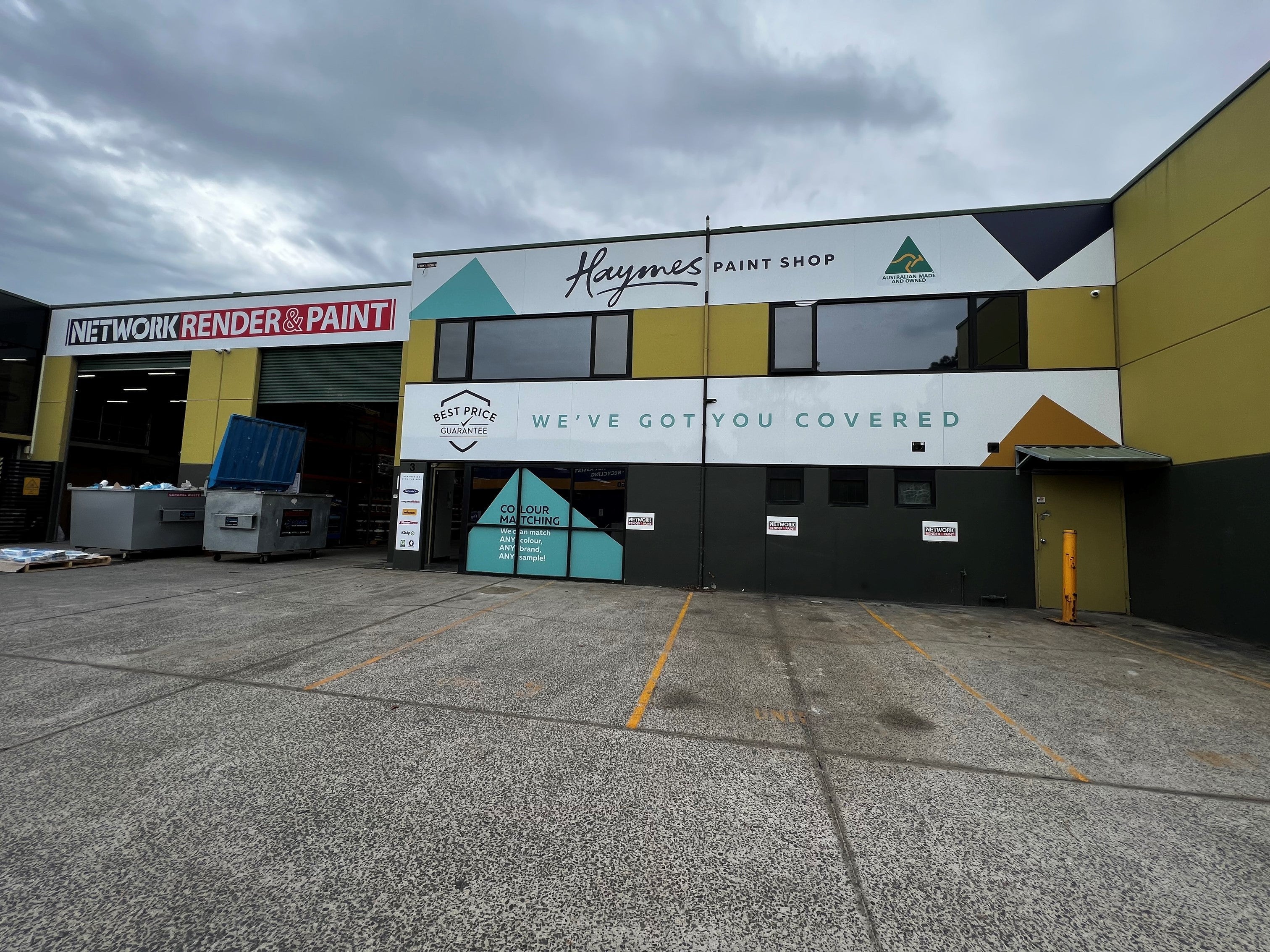 ACP Panel Installs with Access Equipment