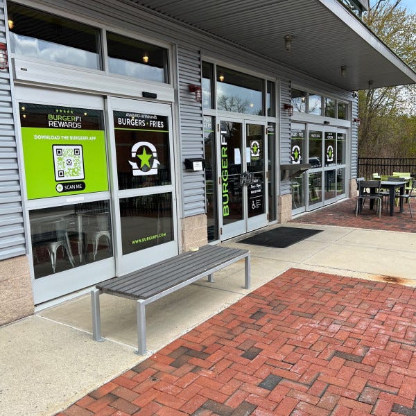 BurgerFi Window Graphics