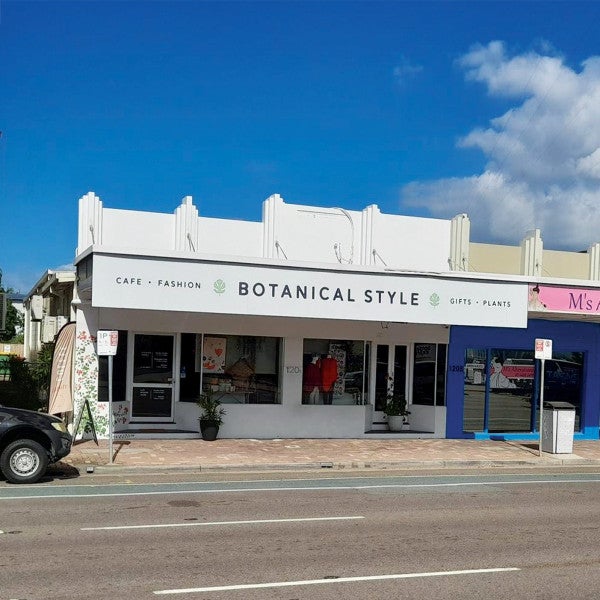 Botanical Style Fascia Shopfront Sign