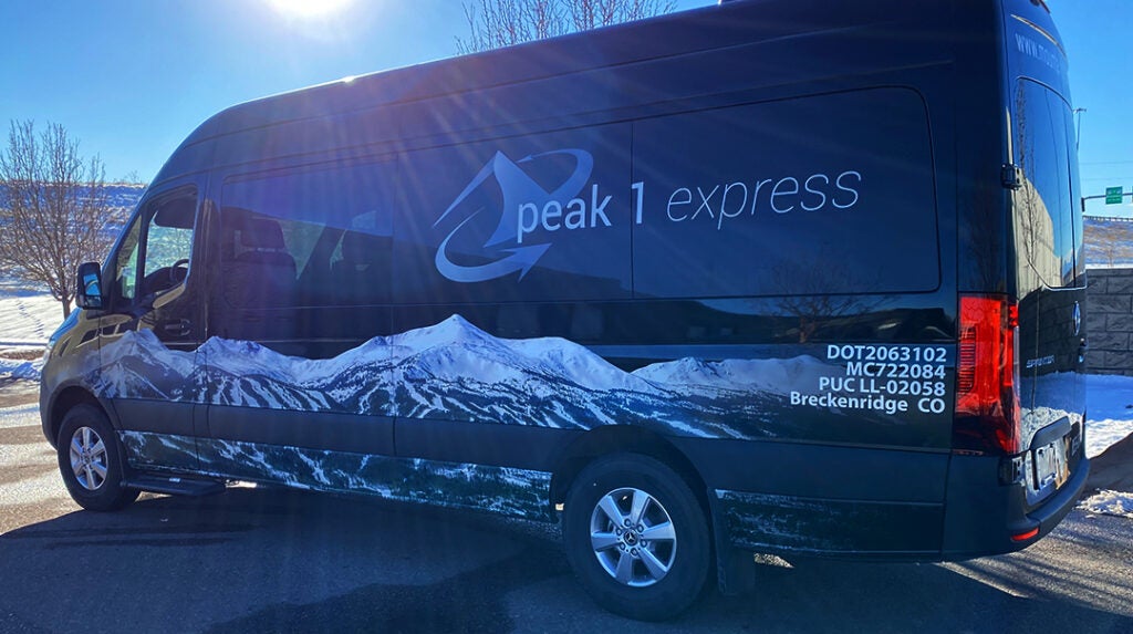 Signarama Brighton Peak 1 Express Vehicle Wrap