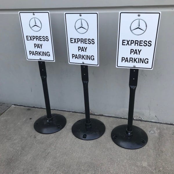 6742 Parking Signs