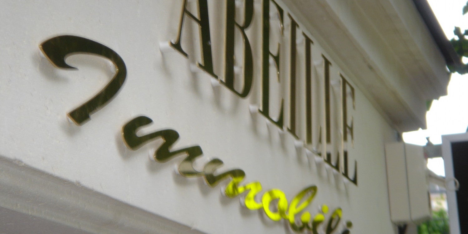 Enseigne lettres
