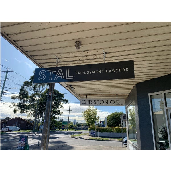 Building Signage - STAL Employment Lawyers - Bundoora.