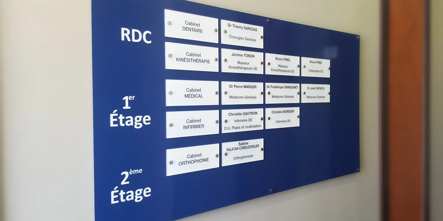 Signalétique d'extérieur