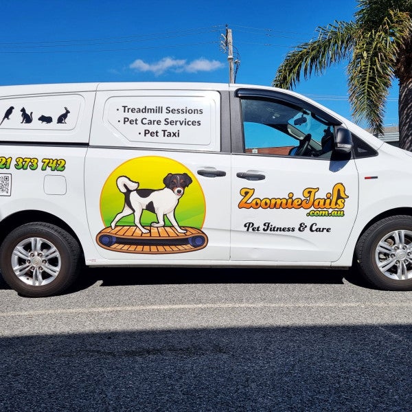 Zoomie Tails Van Graphics
