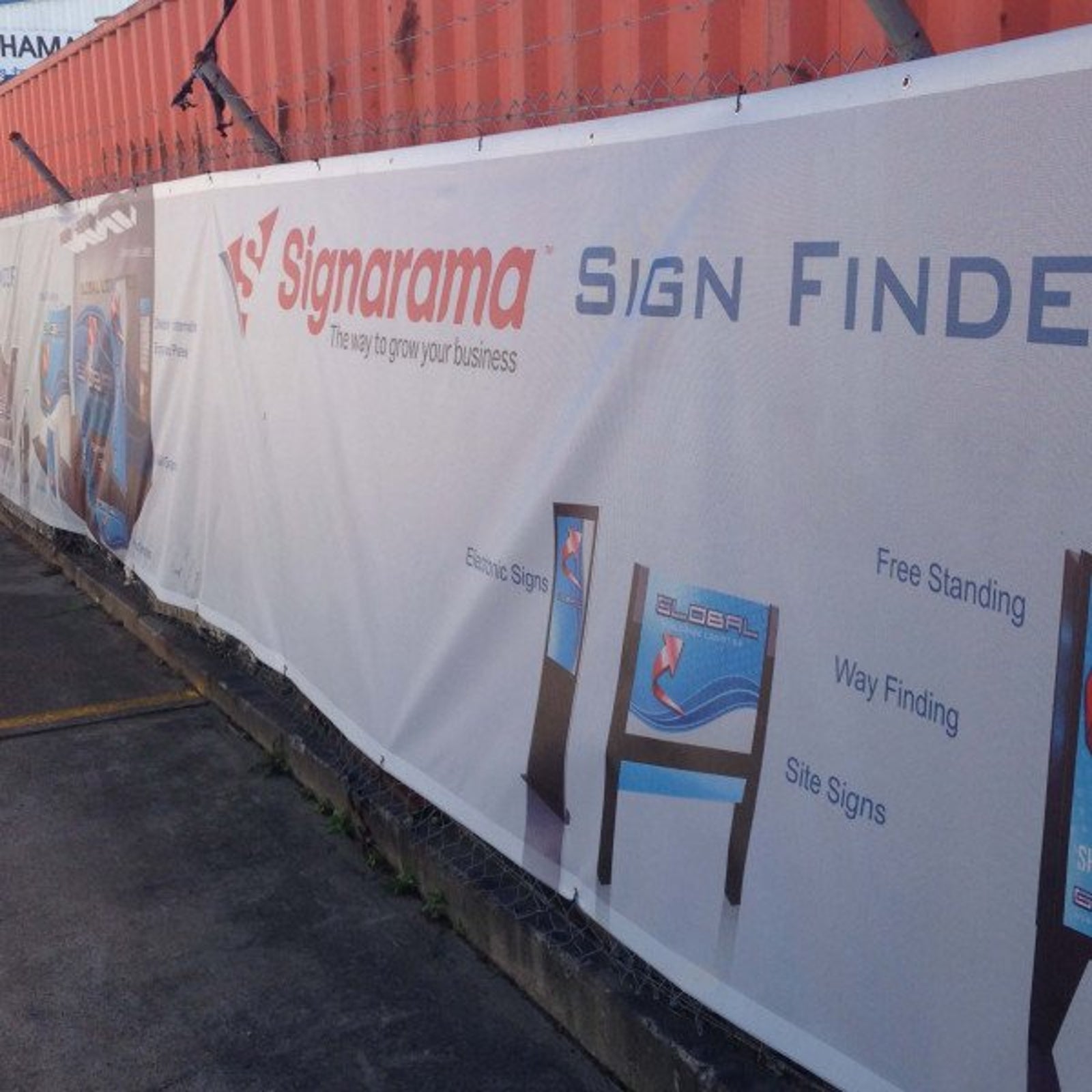 Fence Signs