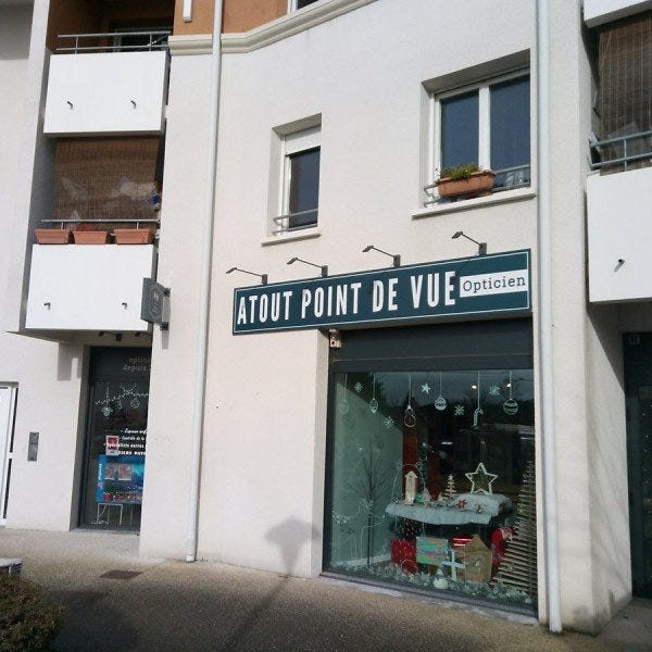 Panneau enseigne Dibond Opticien