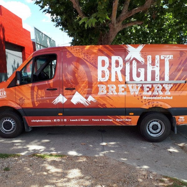 Bright Brewery Van Wrap