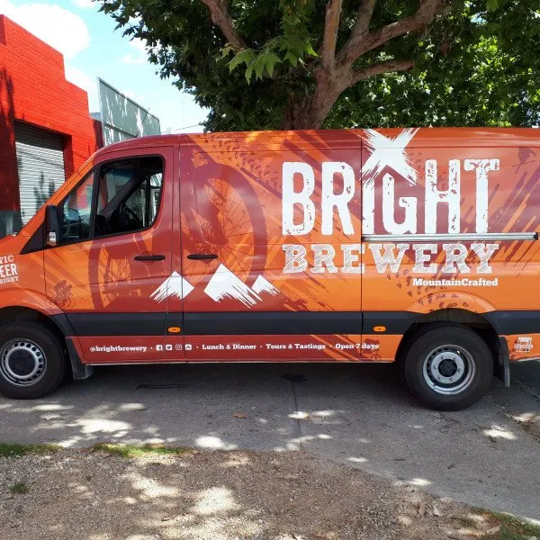 Bright Brewery Van Wrap
