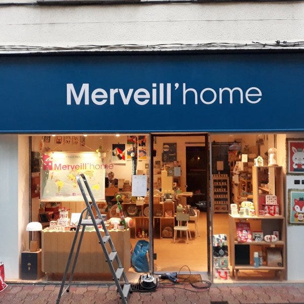 Enseigne panneau Valence - Merveill Home