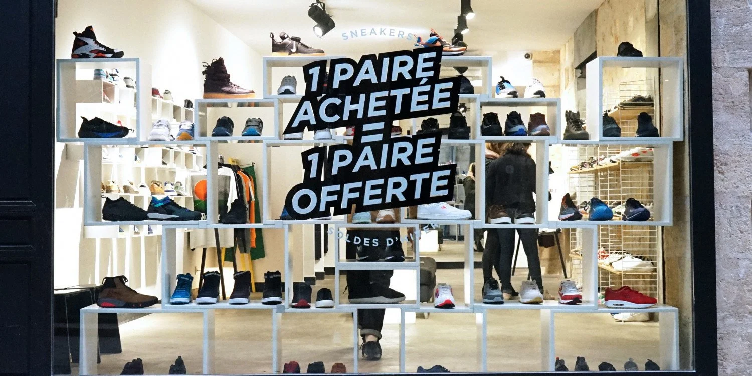 Stickers & Lettrage vitrine