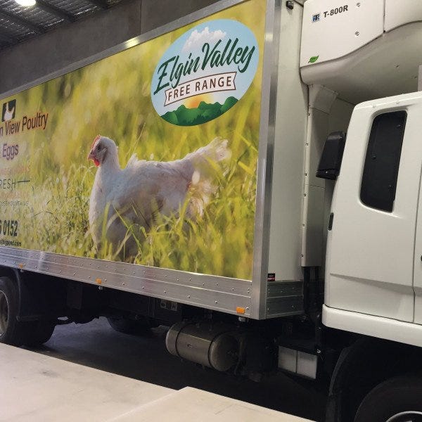 chicken truck