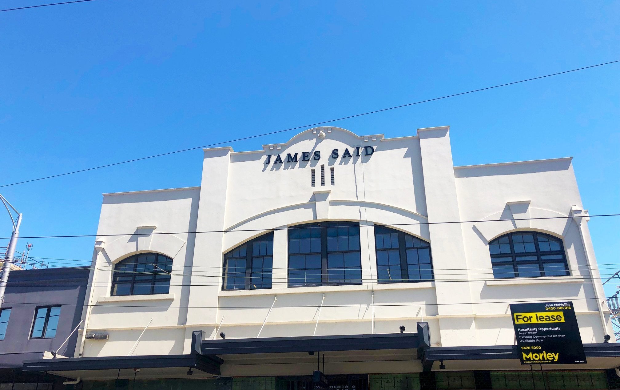 Iconic Former "Mossgreen" Building Now "James Said" Building
