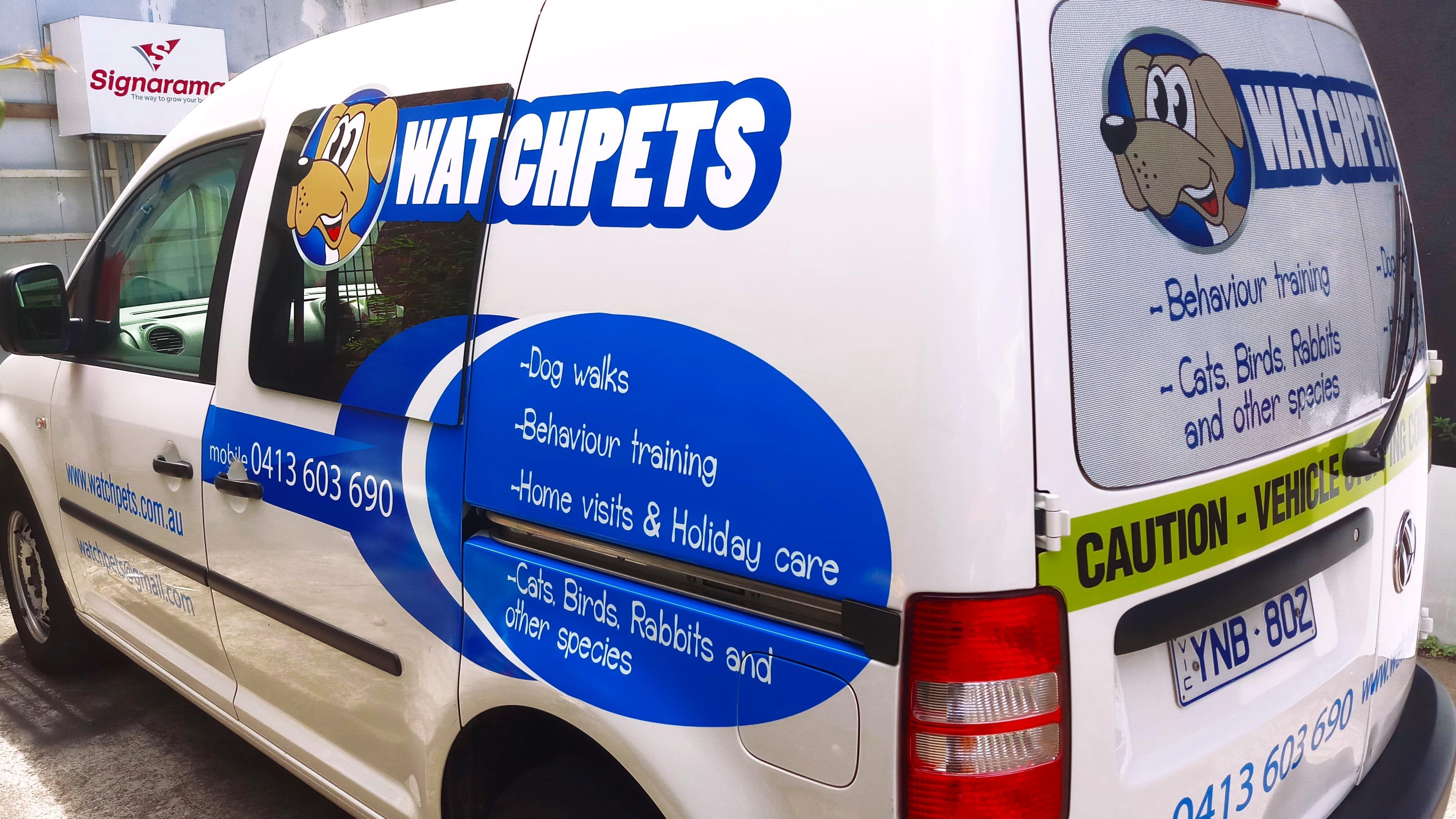 Watchpets Van Rebrand