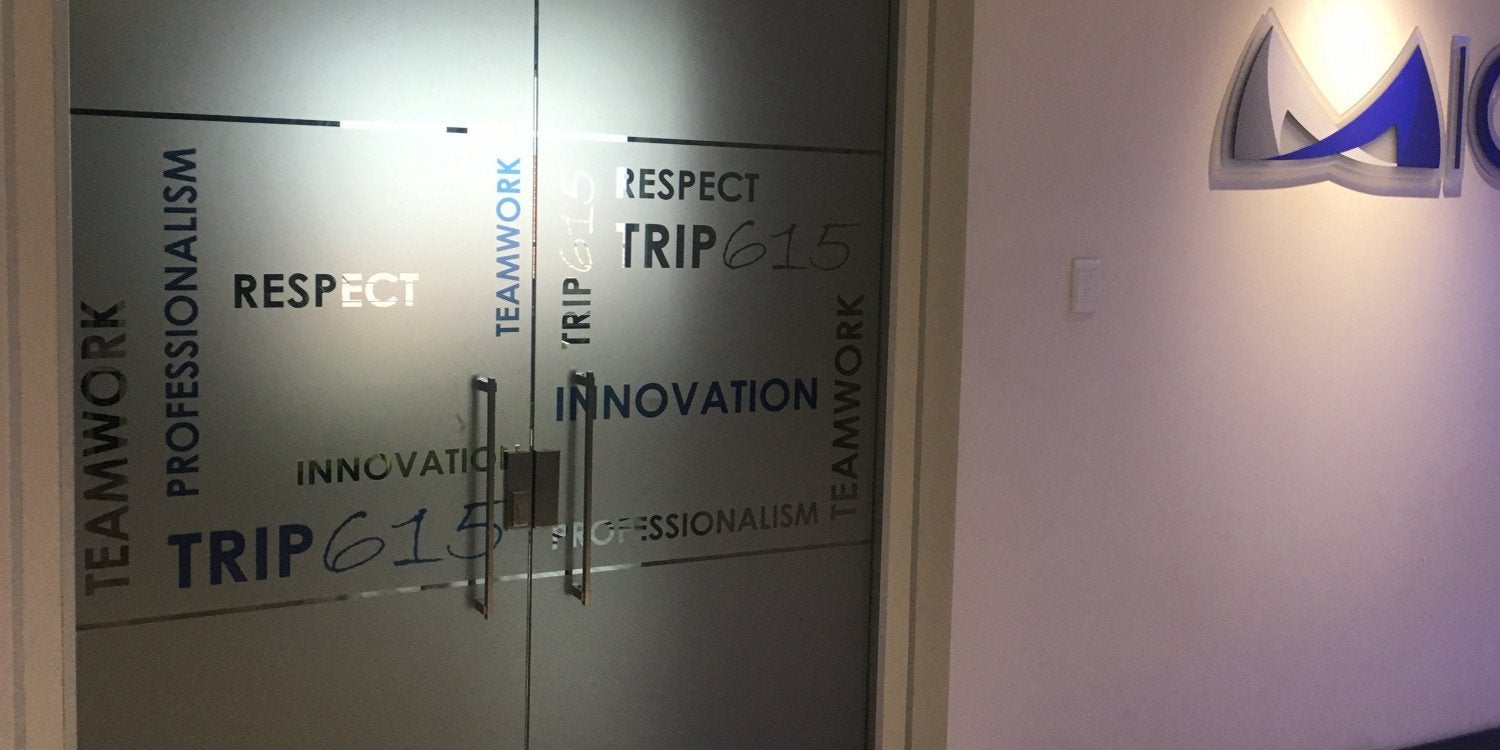 Get organised with clear room and door signage
