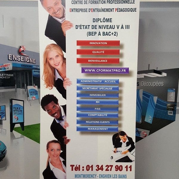 Roll-up standard_Cformat Pro conseil_Signarama Valparisis 95