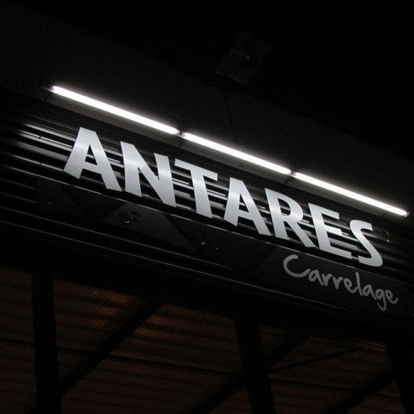 Enseigne lumineuse