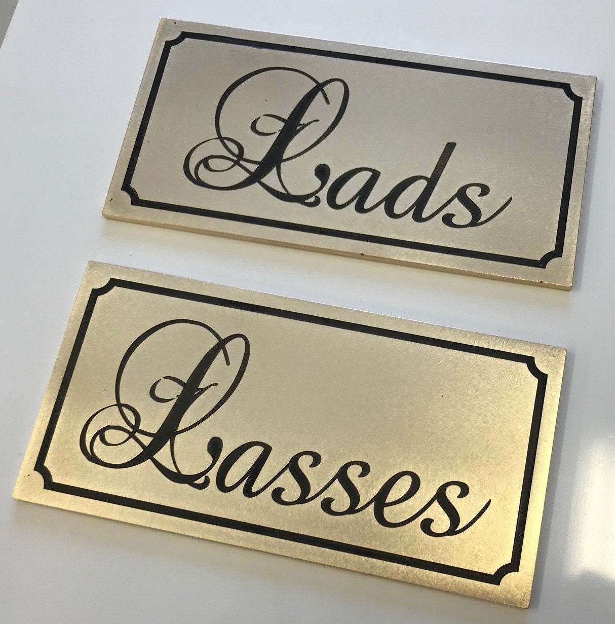 Brass Plaques