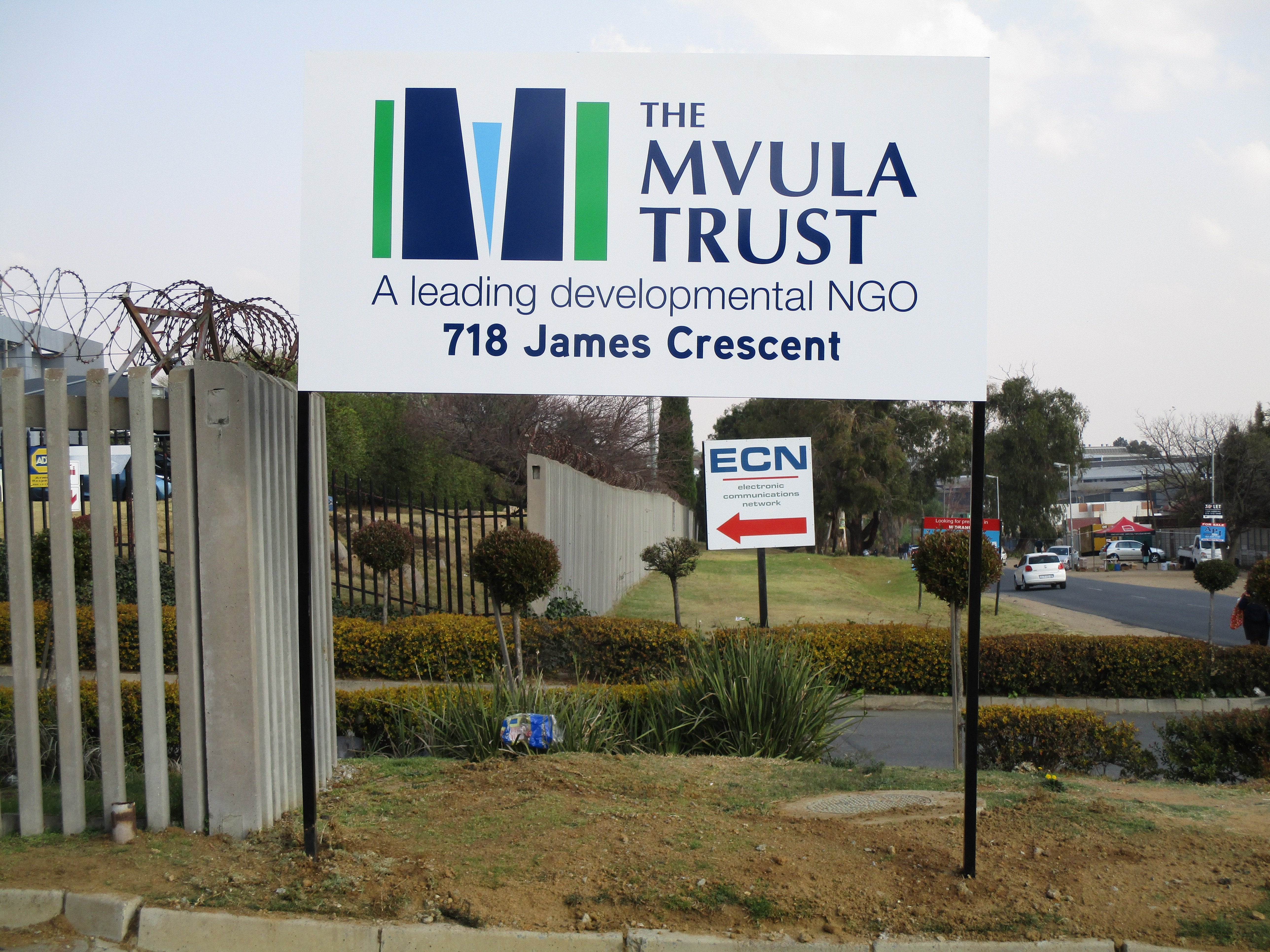 Branding new offices for The Mvula Trust Signarama Midrand