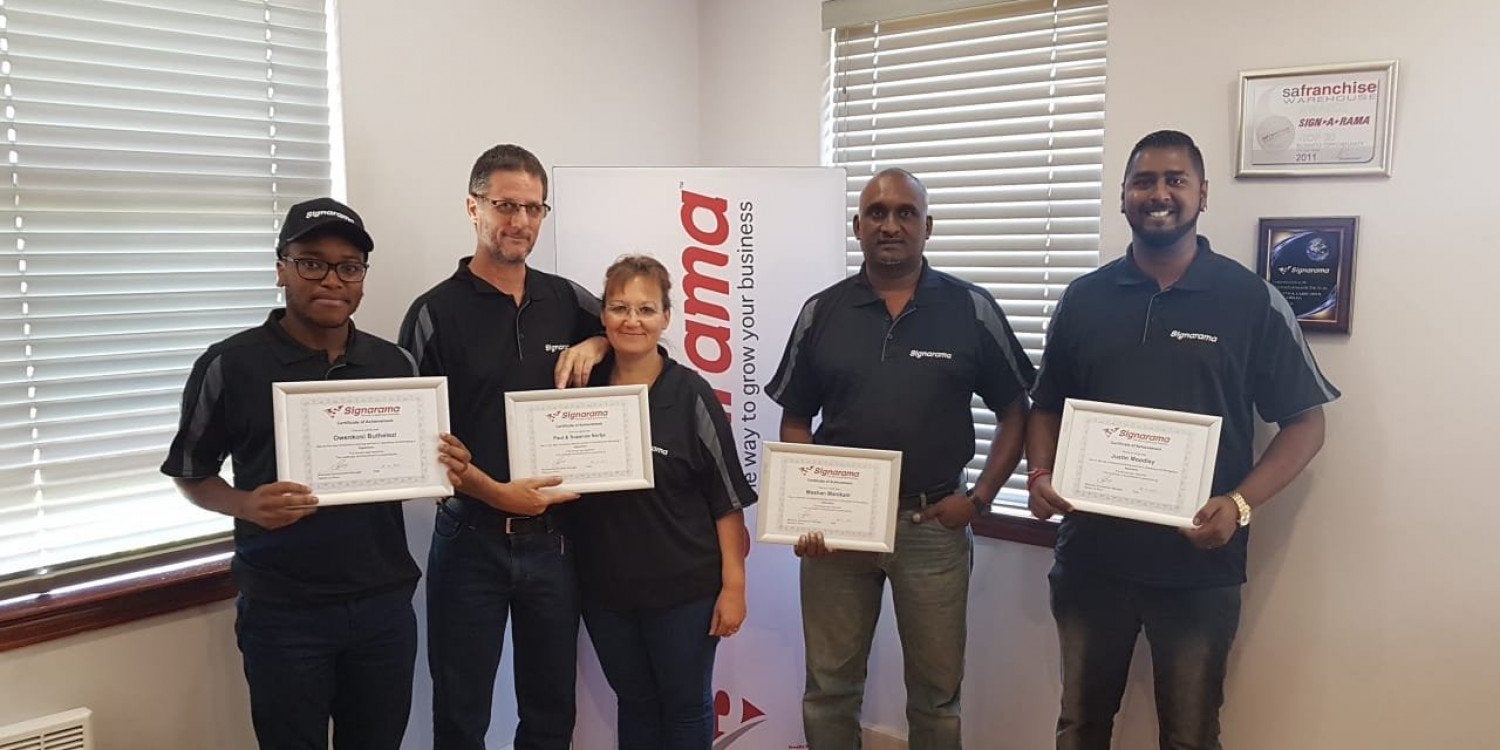 Signarama welcomes new franchisees