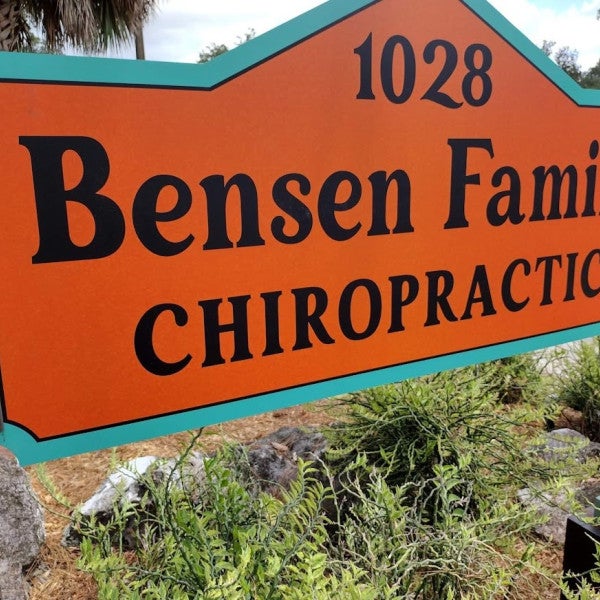 Bensen Family Chiropractic Signage