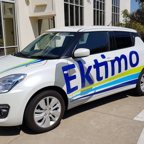 Ektimo vehicle graphics - Mitcham