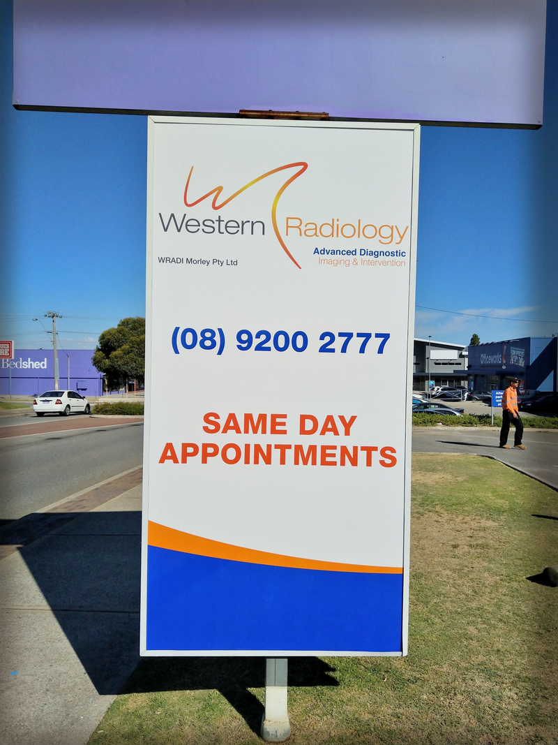 Signarama Morley Western Radiology Morley