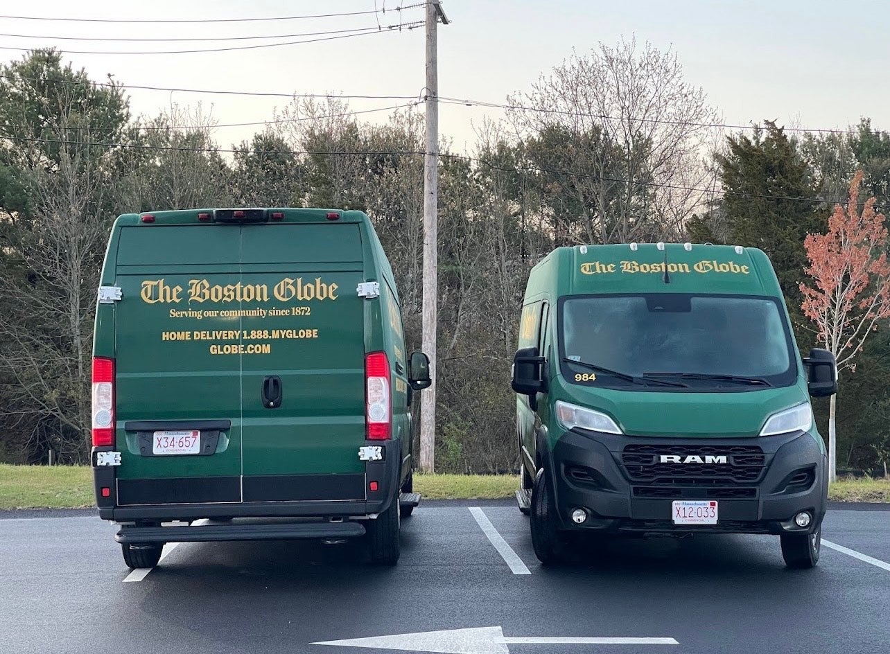 Boston Globe Full Wrap