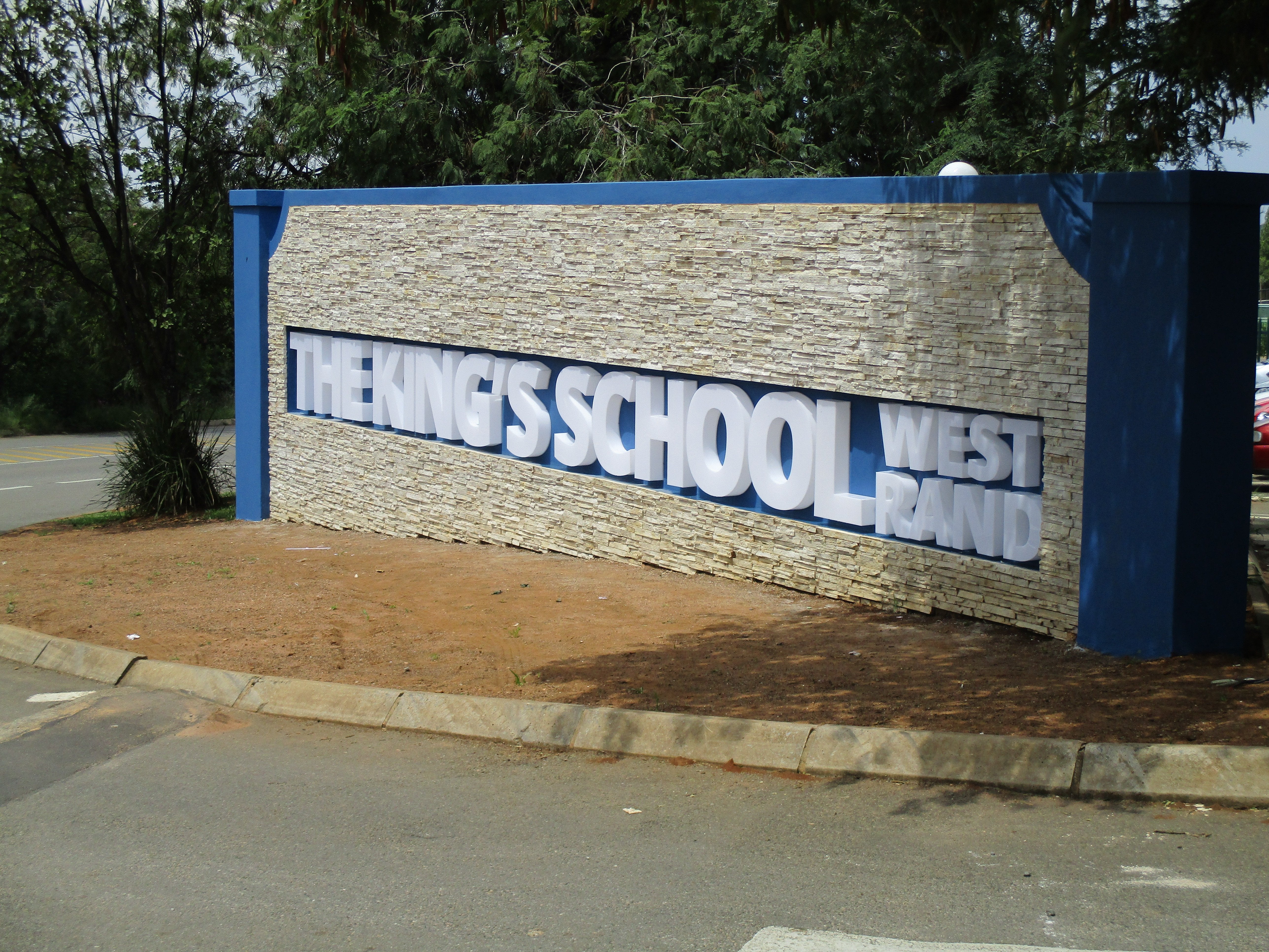The King's School Monument sign