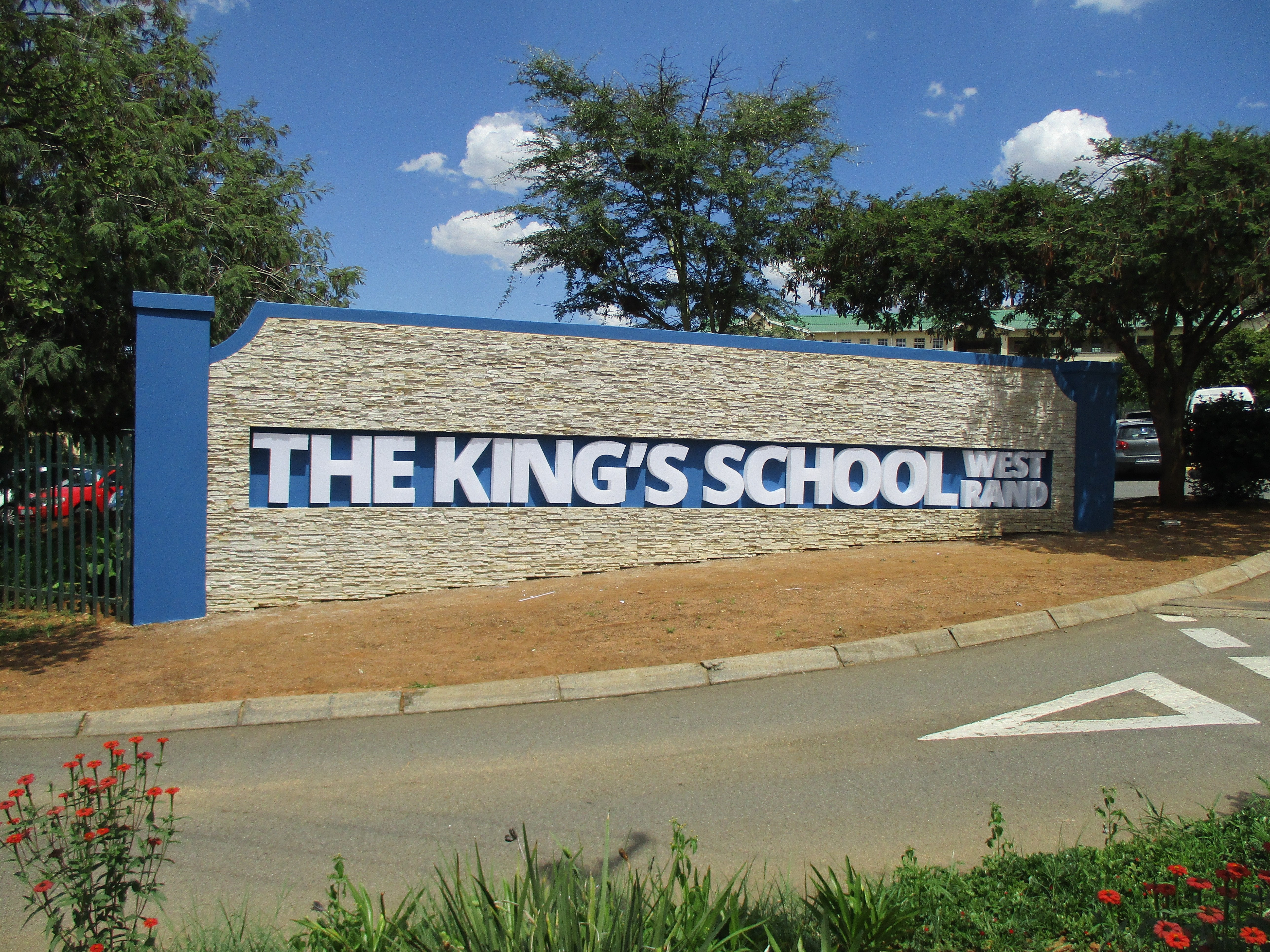 The King's School Monument sign