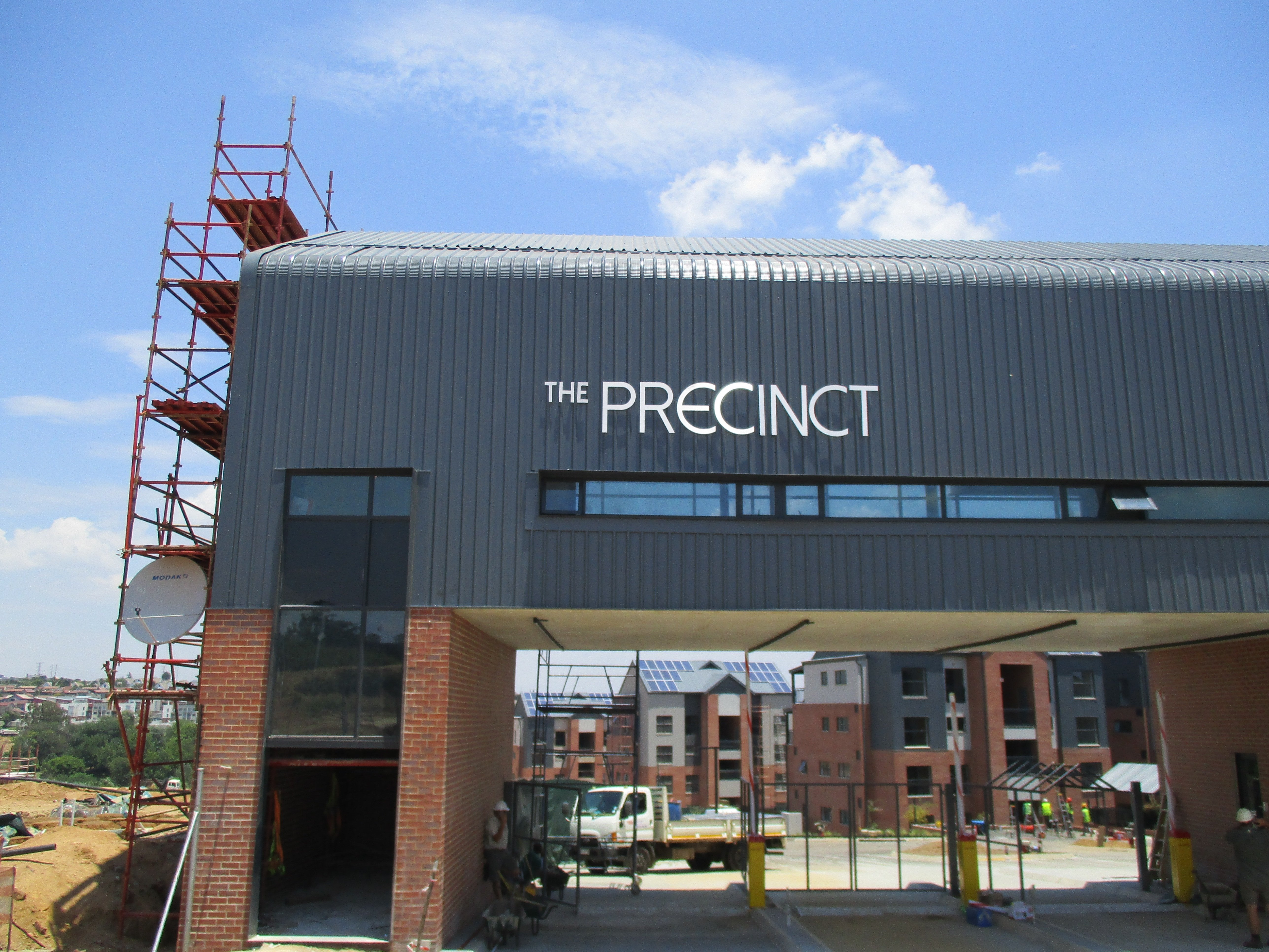 Dimensional Brushed Aluminium Back-Lit letters Signarama Midrand