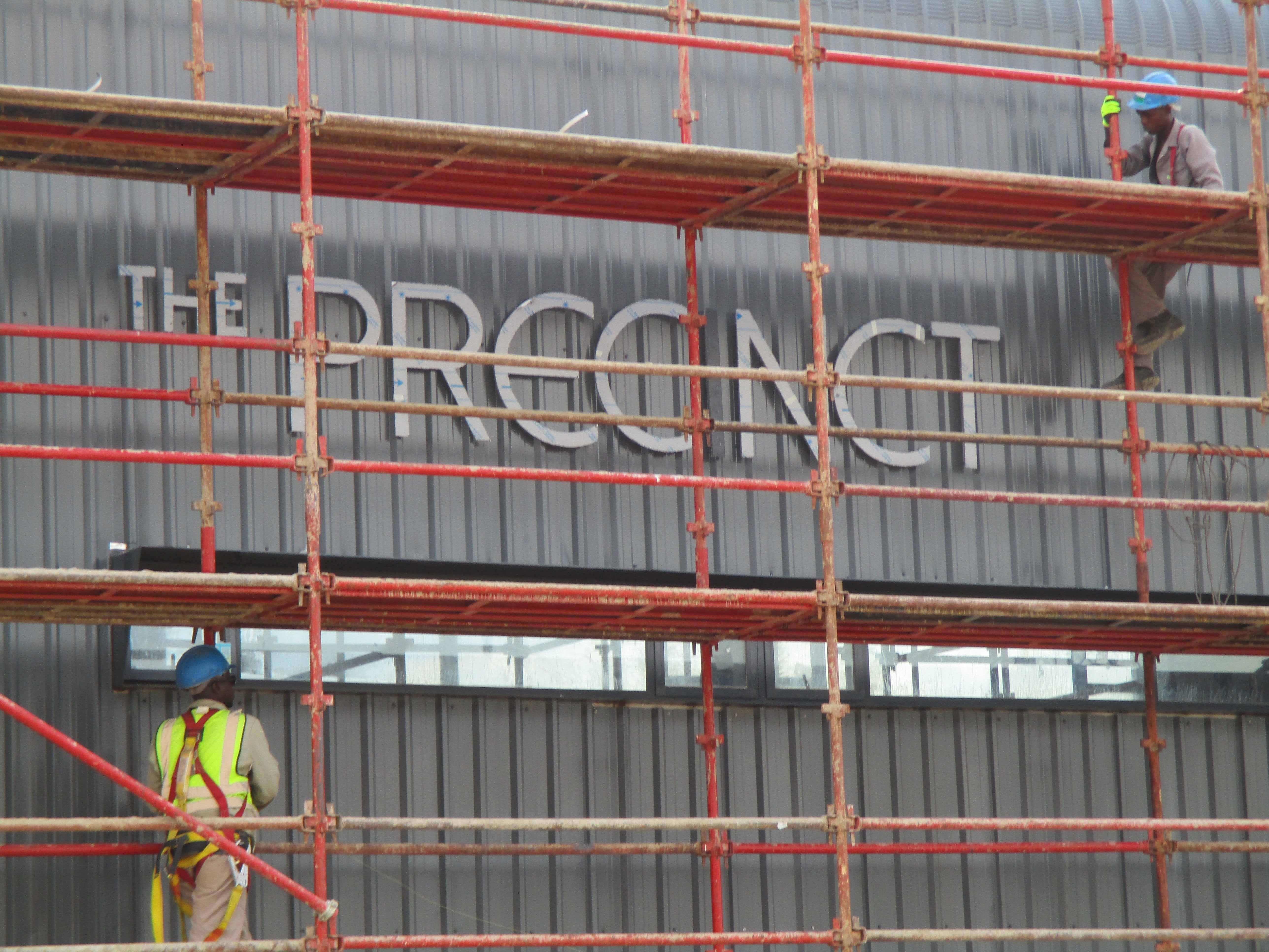 Dimensional Brushed Aluminium Back-Lit letters Signarama Midrand