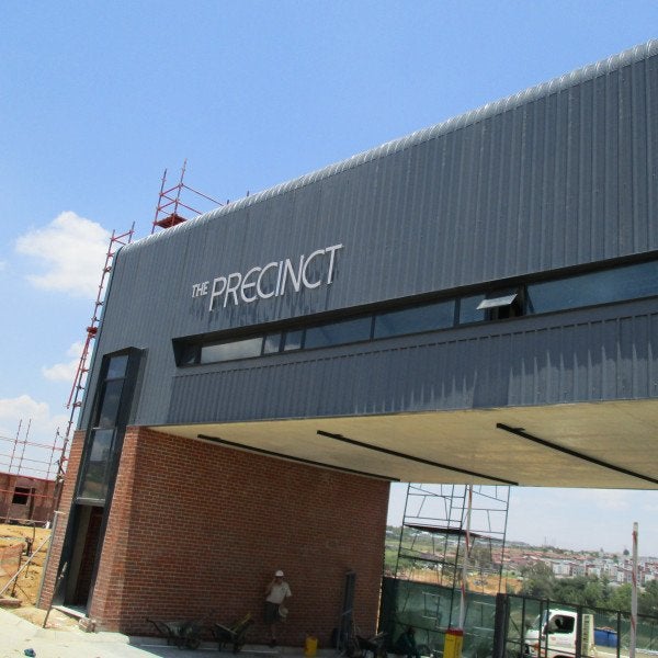 Dimensional Brushed Aluminium Back-Lit letters Signarama Midrand