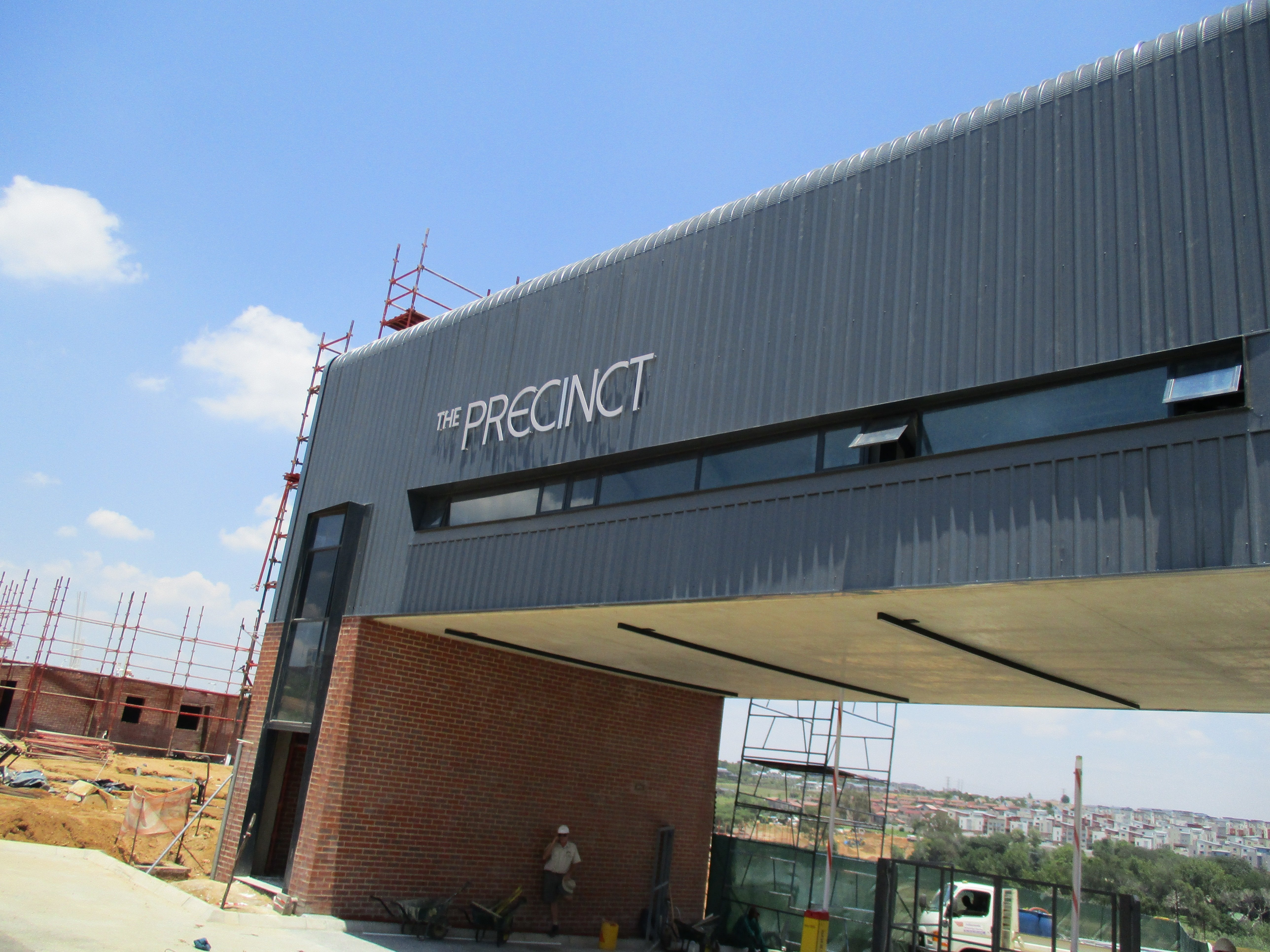 Dimensional Brushed Aluminium Back-Lit letters Signarama Midrand
