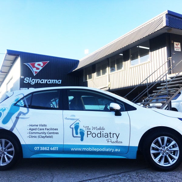 "Stepping Out" in their newly designed vehicle graphics