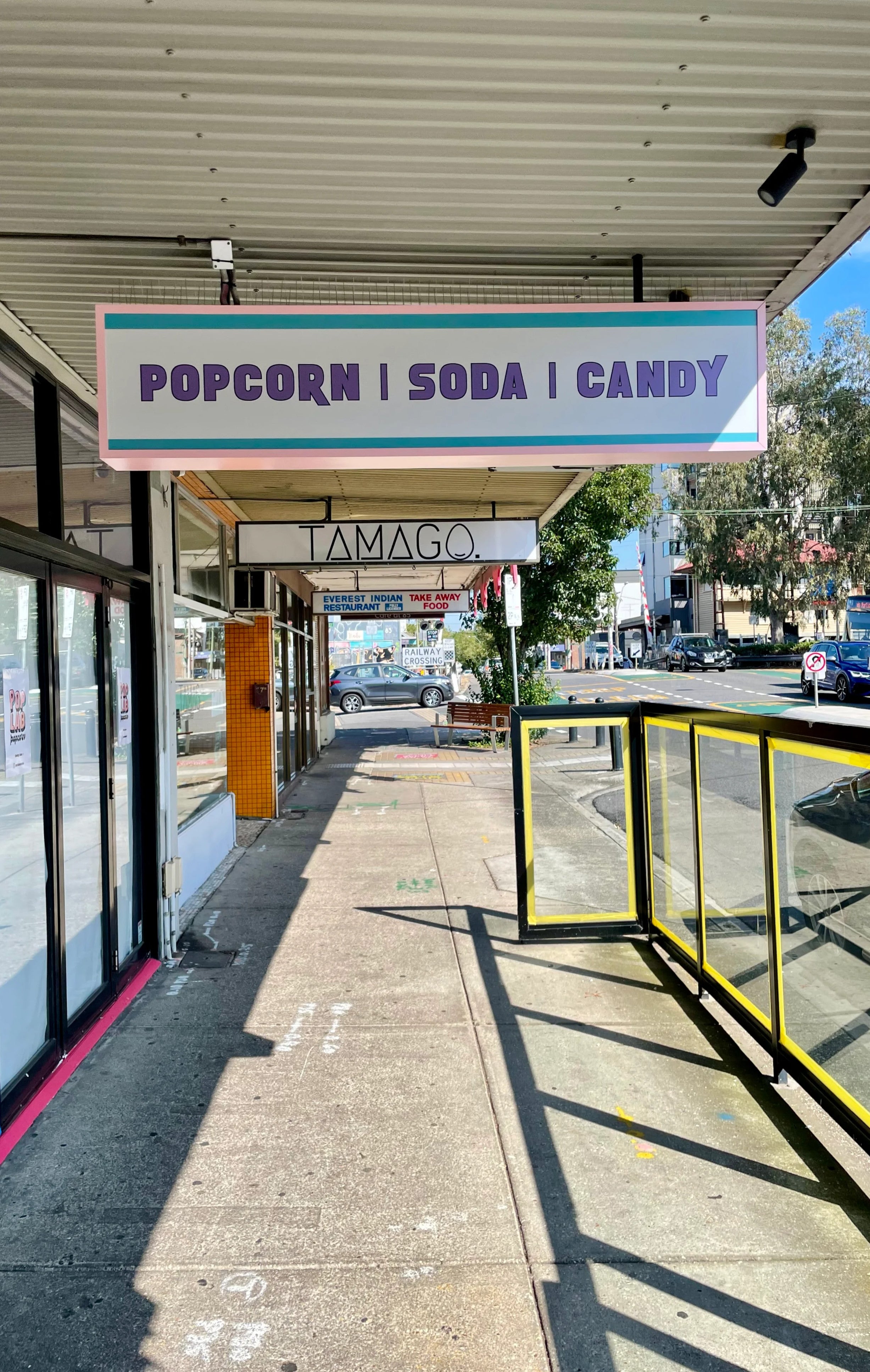 Shop Signage - Pop Lab Popcorn - Fairfield.