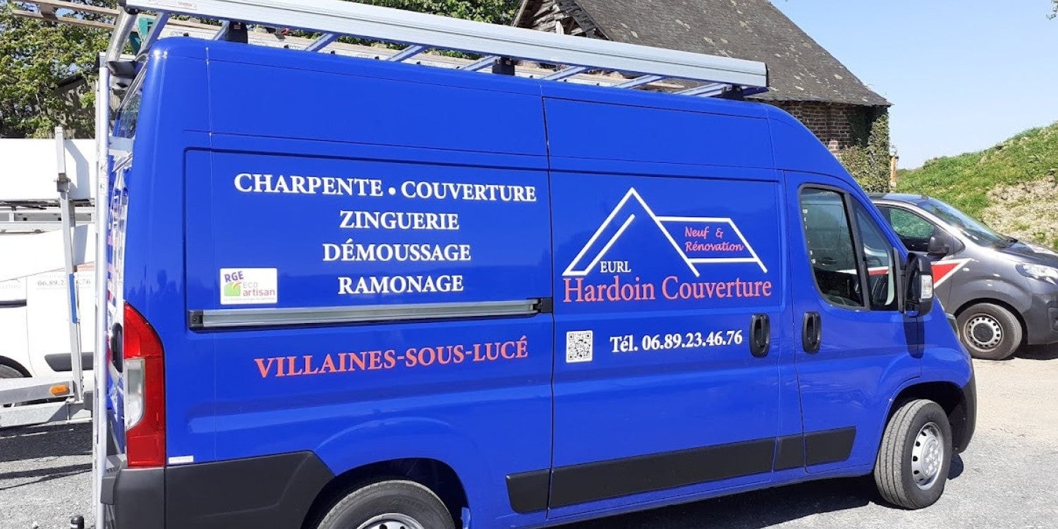 Lettrage camion