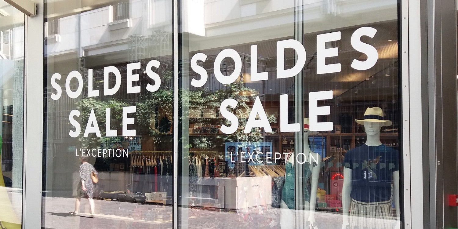 Stickers Vitrine