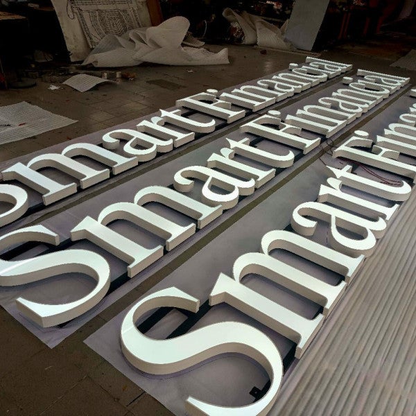 3D luminous signs