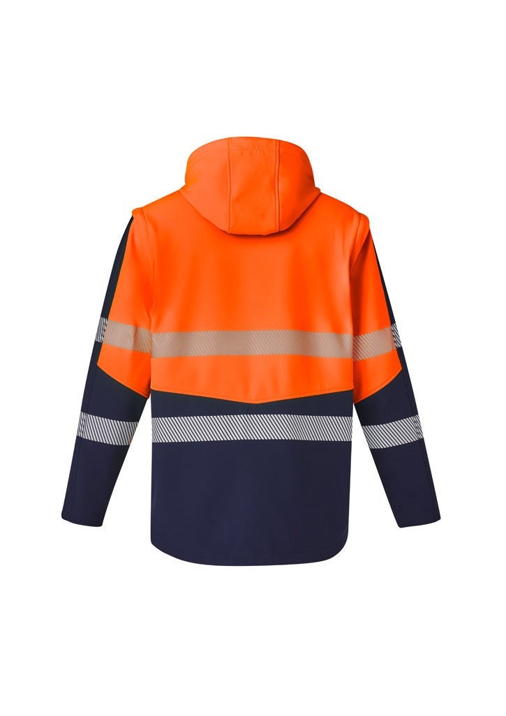 Unisex 2 in 1 Stretch Softshell Taped Jacket