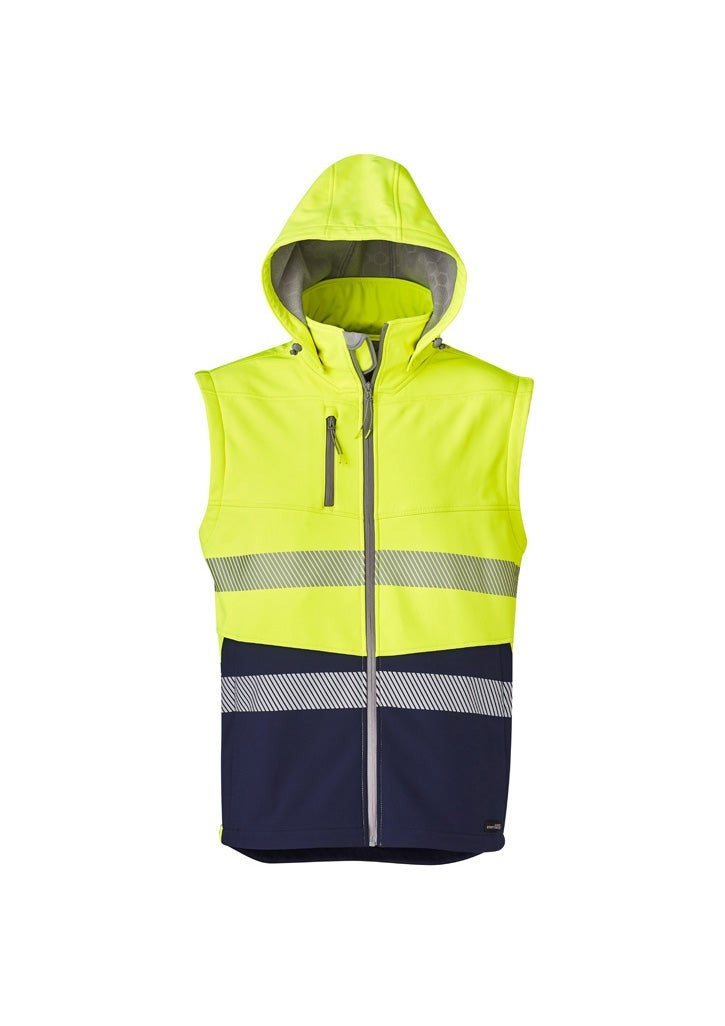 Unisex 2 in 1 Stretch Softshell Taped Jacket