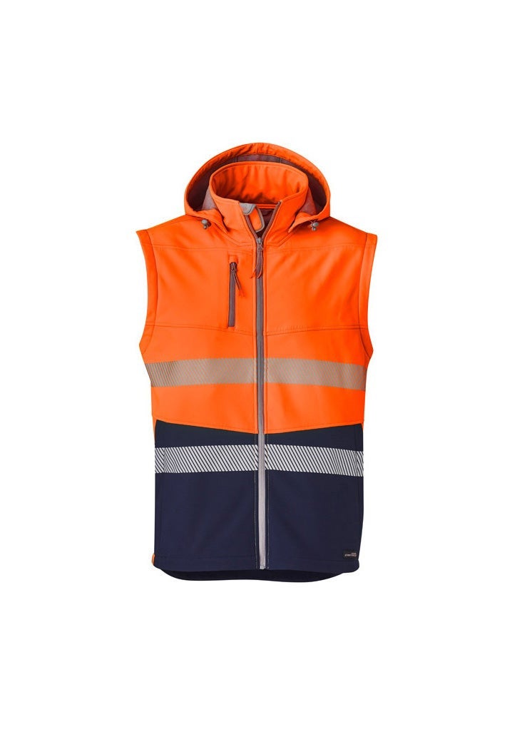 Unisex 2 in 1 Stretch Softshell Taped Jacket