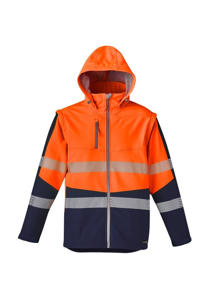Unisex 2 in 1 Stretch Softshell Taped Jacket