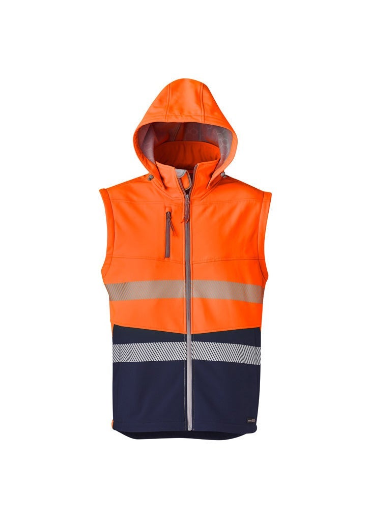 Unisex 2 in 1 Stretch Softshell Taped Jacket