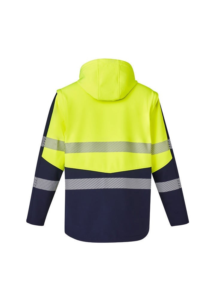 Unisex 2 in 1 Stretch Softshell Taped Jacket