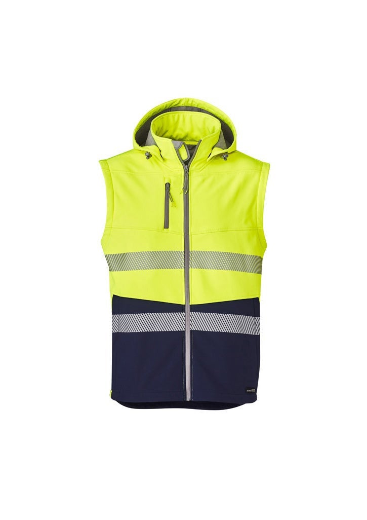 Unisex 2 in 1 Stretch Softshell Taped Jacket