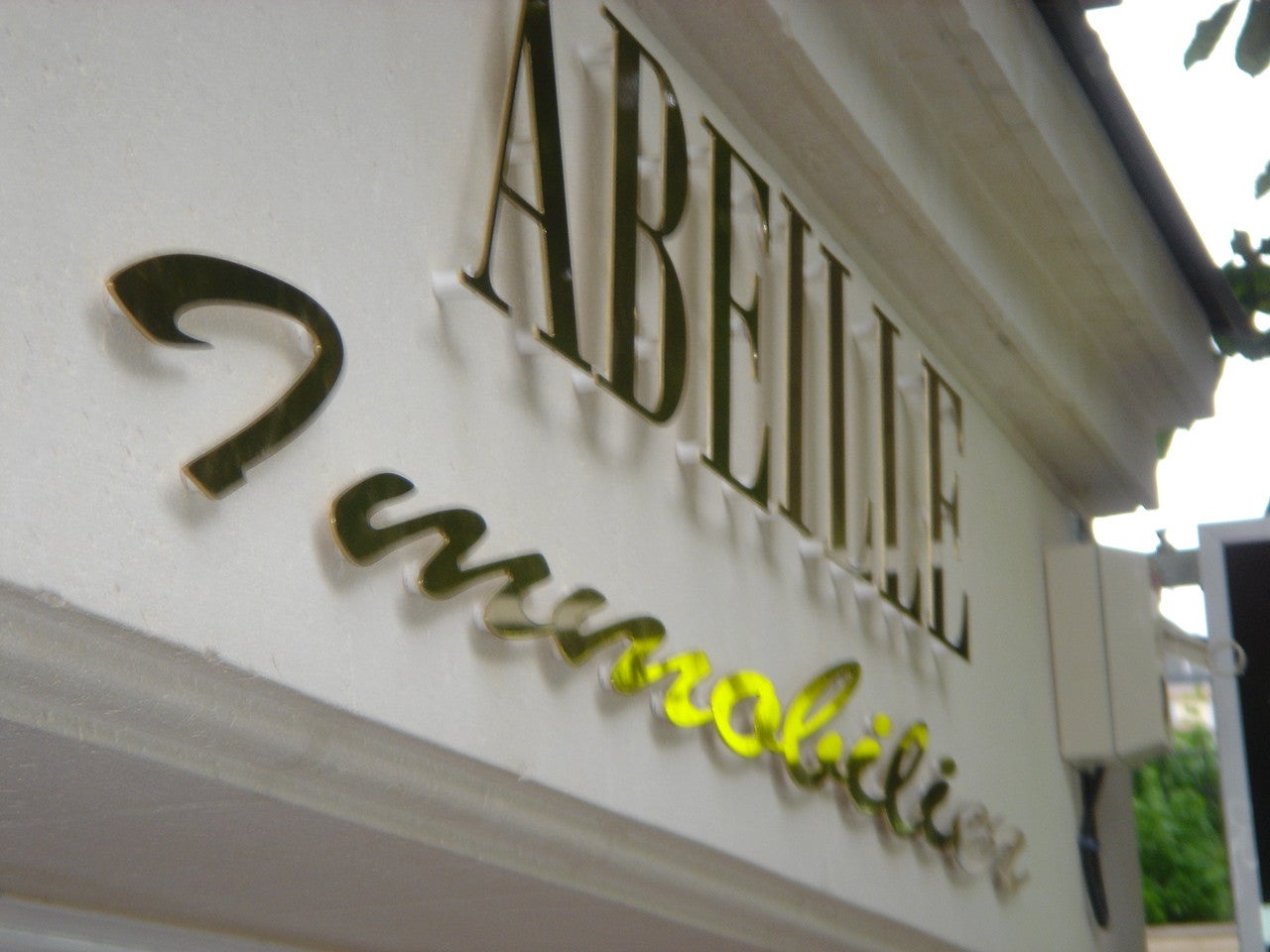 Enseigne lettres