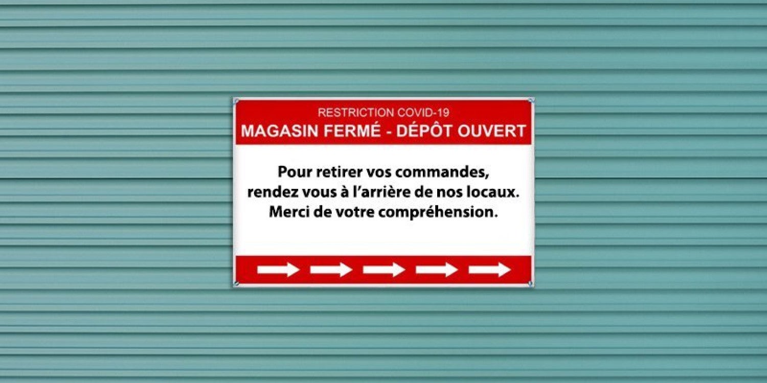 Panneau signalétique