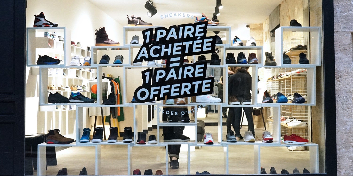 Stickers Vitrine